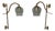 Vintage Adjustable Wall Lamps with Brass Frame and Tinted Ice Glass Shade, 1980s, Set of 2 For Sale