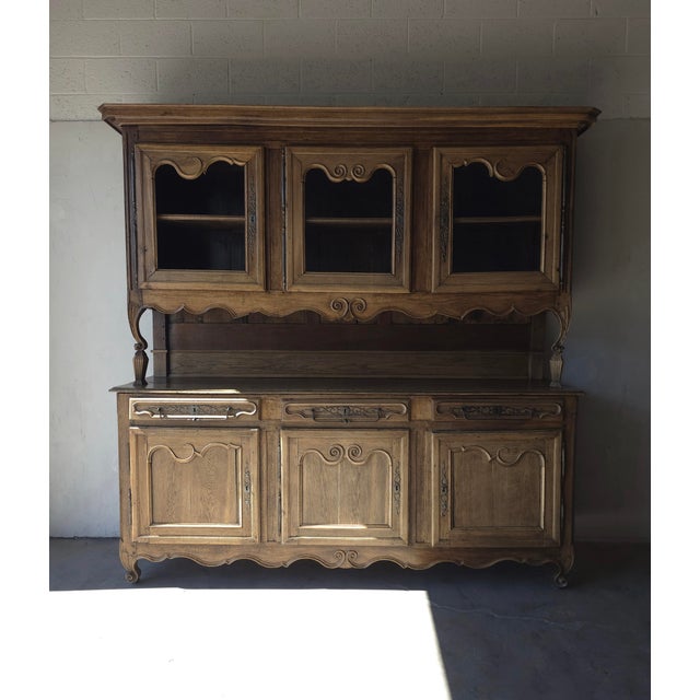 This is a stunning 1800s Antique French European Oak Vaissalier. If you are looking for a piece of this style and...