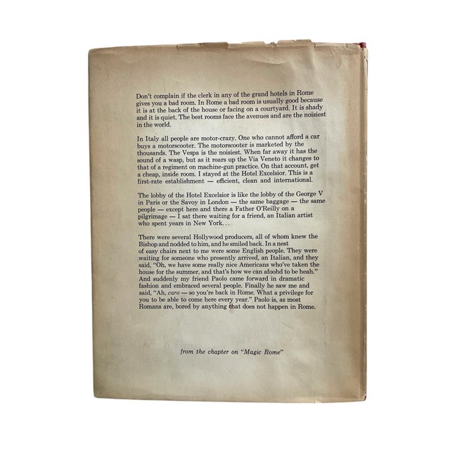 Italian Italian Holiday by Ludwig Bemelmans 1961 Book 1st Edition Hardcover For Sale - Image 3 of 9