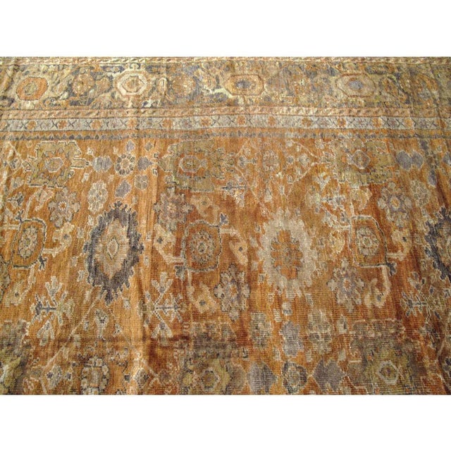 Galerie Shabab Collection Early 20th Century Persian Mahal Room Size Carpet For Sale - Image 9 of 10