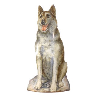 Late 20th Century German Shepherd Umbrella Stand by Fornasetti For Sale