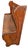 Pair of Antique Architectural Church Pew Benches, Turn of the Century Country Pine Two-Seater Settles For Sale - Image 4 of 16