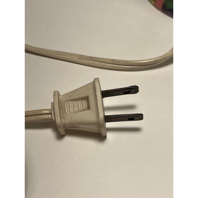 Vintage 1994 Susanne Ball Freeberg Wild Things Colorful Hand Painted Ceramic Lamp Signed For Sale In Los Angeles - Image 6 of 8