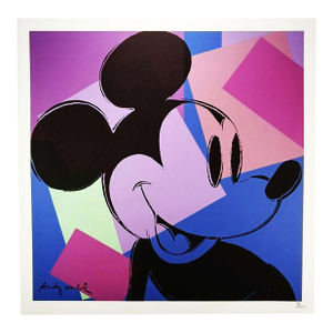 Andy Warhol, Mickey Mouse, 1980s, Lithograph