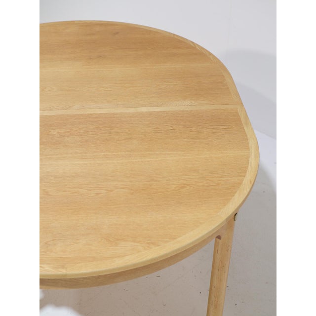 Extendable Oval Øresund Dining Table in Oak by Børge Mogensen for Karl Andersson & Söner, 1960s For Sale - Image 6 of 18
