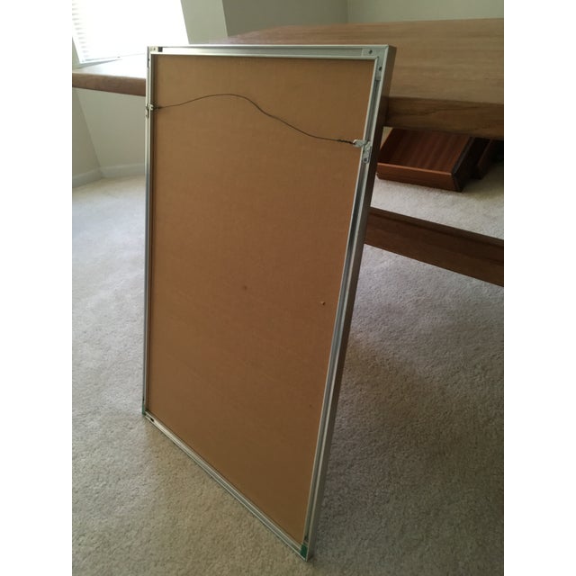 Vintage "Rothko 1903-1970 Retrospective" Silver Finish Metal Framed Exhibition Poster, 1949 For Sale - Image 11 of 13