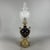 Antique French Table Lamp in Porcelain, Brass and Satin Glass For Sale - Image 4 of 15