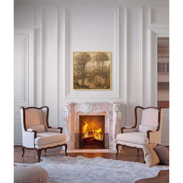 Grisaille Sepia Landscape #2 — Fine Art Print Grisaille Sepia Landscape #2 is an elegant fine art print inspired by the...