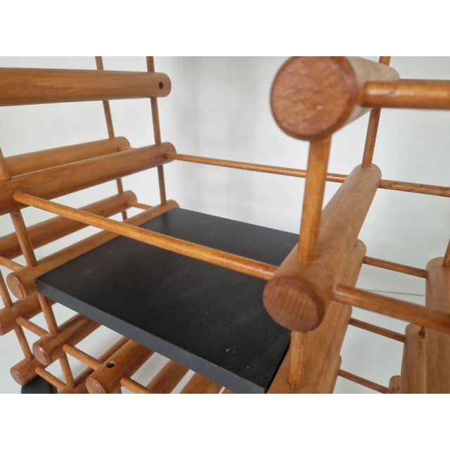 Barcart Wine Rack in the style of Richard Nissen, 1980s For Sale - Image 10 of 11