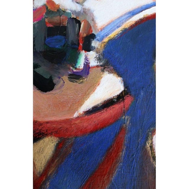 Ali Shamsi, Flower, 2008, Oil on Canvas For Sale - Image 6 of 9