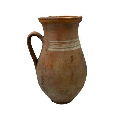 Farmhouse Antique Hungarian Folk Art Pottery For Sale - Image 3 of 5