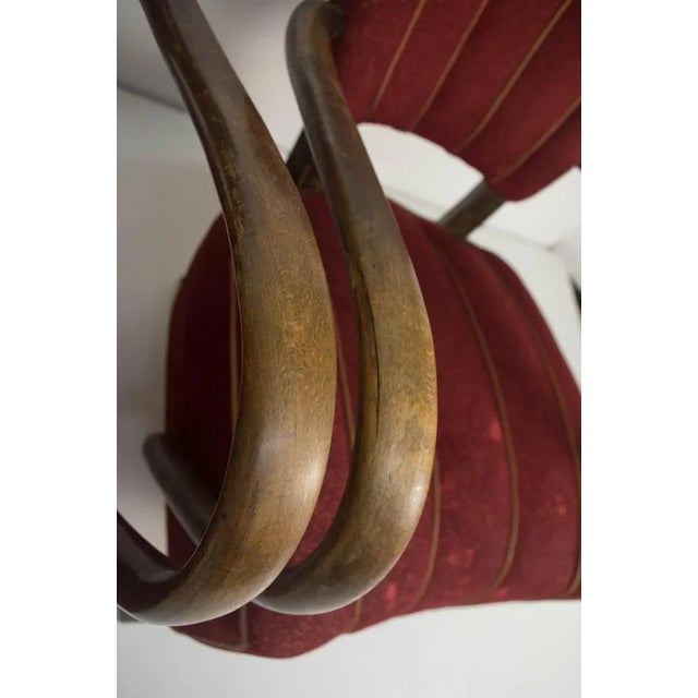 Set of Art Deco Armchairs H-237 attributed to Halabala, 1930 For Sale - Image 6 of 10