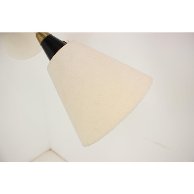 Copper Brass Floor Lamp, Czechoslovakia, 1950s For Sale - Image 8 of 18