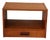 Scandinavian Wall-Mounted Bedside Table with Drawer, 1960s For Sale