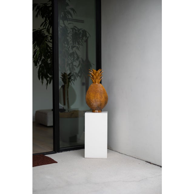 Handcrafted in Michoacán, this sculptural ceramic pineapple celebrates Mexico’s deep artisanal heritage. Meticulously...
