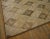 Sand 1930s Beige Cream Trellis-Lattice Folk Art Antique American Hooked Small Rug For Sale - Image 8 of 15