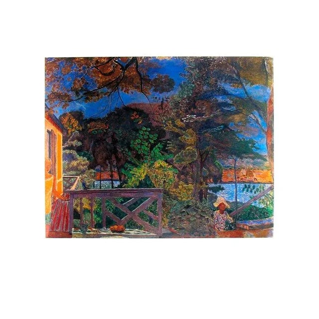 Impressionist 1995 Pierre Bonnard 'La Terasse' Impressionism Multicolor,Blue,Green,Orange,Red Germany Offset Lithograph For Sale - Image 3 of 3