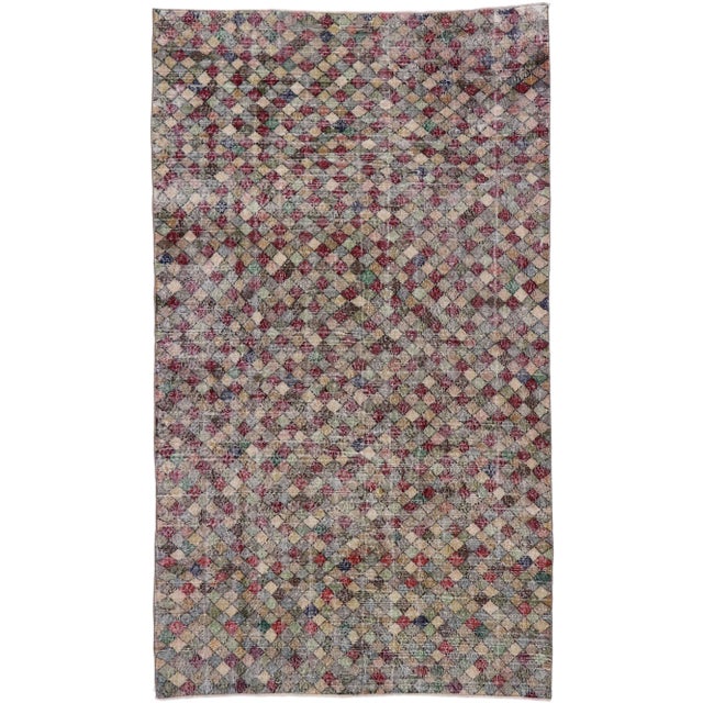 Vintage Turkish Sivas Rug, 05'04 X 09'01 For Sale - Image 10 of 10