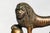 Grand Tour Heavy 19th Century Miniature Model Antique Grand Tour Waterloo Lion Brass Souvenir Butte Du Lion Monument France Home Decor For Sale - Image 3 of 11