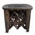 Vintage Large Nupe Wood Stool Table For Sale - Image 4 of 7
