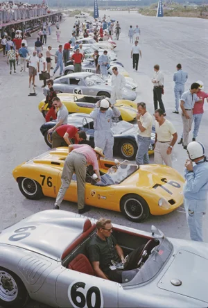 Slim Aarons 'Bahamas Speed Week' Contemporary Archival Color Photograph Print From the Original Negative by Getty - 24x20