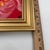 Orange Original Contemporary Hands Painting on Canvas by Valerie Zuñiga For Sale - Image 8 of 11