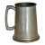 1900s Antique Solid Pewter Mug For Sale