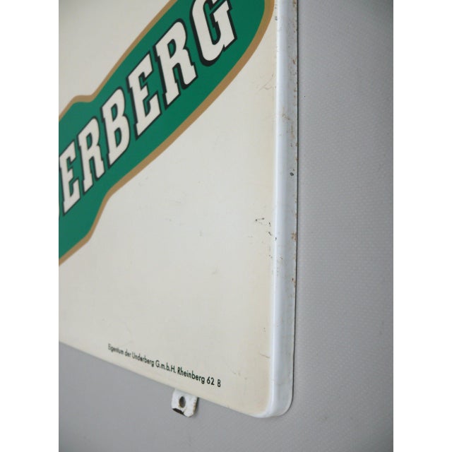 Advertising Sign in Folded Sheet Metal, 1950s For Sale - Image 12 of 18