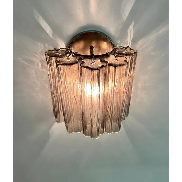 Metal Italian Murano Sconces, 1990s, Set of 4 For Sale - Image 7 of 16