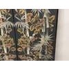 Vintage Chinese Four-Panel Screen with Bamboo and Floral Motifs For Sale - Image 15 of 18