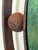 Plaster Painting Sun Moon Rusty Weathered Steel Round (After Sergio Bustamante) For Sale - Image 11 of 18
