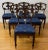 Set of Six English Carved Rosewood Dining Chairs C.1850 For Sale - Image 11 of 11