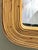Tan Vintage Tagged Gabriella Crespi Pencil Reed Mirror For Sale - Image 8 of 12