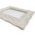 1990s Carved Stone Picture Frame: Wavy Textured Decor For Sale - Image 5 of 6