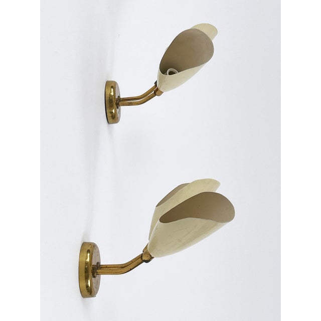 Mid-Century Modern Wall Lamps, Italy, 1950s, Set of 2 For Sale - Image 12 of 18