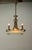 Brown Art Deco Metal Chandelier, Europe, 1930s For Sale - Image 8 of 12