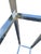 Vintage Milo Baughman Style Chrome Pedestal Stand MCM Open Column Sculpture Shelf For Sale - Image 12 of 13
