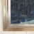 Textile 1960s Mid Century Swedish Modernist Landscape Oil Painting by Nils Ingvar Walterström For Sale - Image 7 of 16