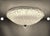 Large Mid-Century Modern Hollywood Regency Ceiling Light in Murano Glass from Barovier & Toso, 1980s For Sale - Image 9 of 14