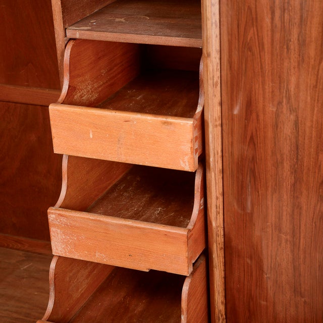 Art Deco Two-Door Cabinet with Shelves and Drawers For Sale - Image 13 of 18