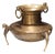 Vintage Brass Milk Pot on Stand, 1940s For Sale