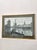 Beautiful original print by Bernard Buffet, Port of La Rochelle. Published by Braun & Cie, printed in Paris in 1960....