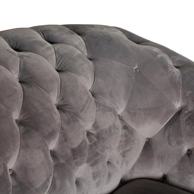 Massimo Silver Loveseat by Roberto Grassie For Sale - Image 9 of 13