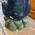 Vintage Wood Carved Anthropomorphic Folk Art Pig For Sale - Image 11 of 11