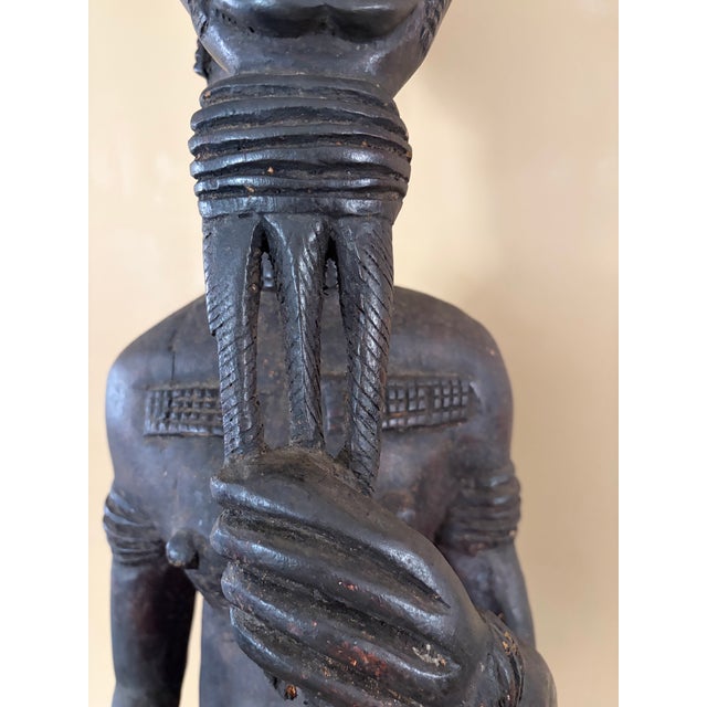 Baule Male Figure 20th Century For Sale - Image 9 of 11