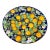 Corttura M Zellini Hand Painted Italian Ceramic Plate For Sale
