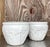 Vintage Glazed Terra Cotta Palm Tree Planters - a Pair For Sale - Image 4 of 8