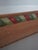 Brown Carvers Guild Paint Decorated Hanging Wall Mirror For Sale - Image 8 of 10