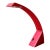 Vintage Italian Marco Zotta Red Arched Desk Lamp For Sale