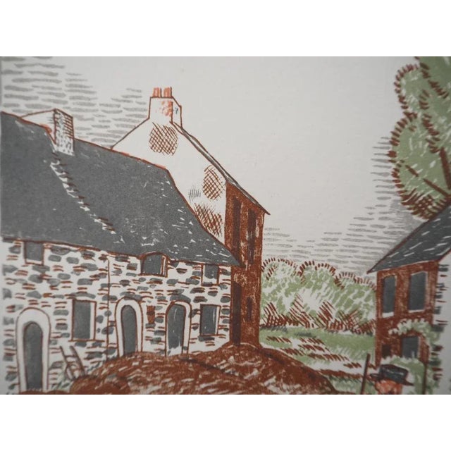 Jean Emile Laboureur, The Hunt, 1927, Original Signed Woodcut For Sale - Image 7 of 8